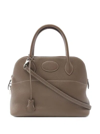 Pre-owned Hermes 2017 Bolide 31 Two-way Handbag