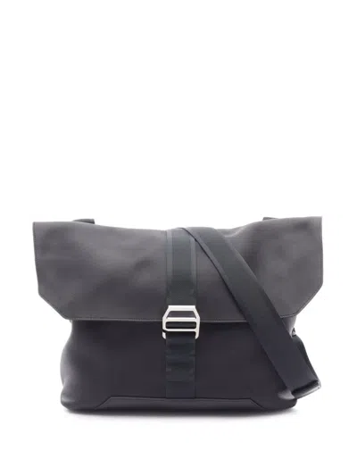 Pre-owned Hermes 2017 Clemence Cristobal Cityslide Messenger Bag Crossbody Bag In Blue