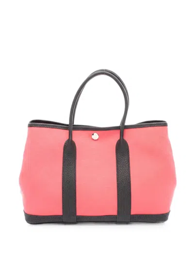 Hermes 2017 Garden Party Tpm Tote Bag In Pink