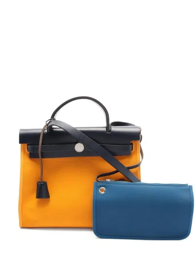 Pre-owned Hermes 2017 Herbag Zip Pm Two-way Handbag