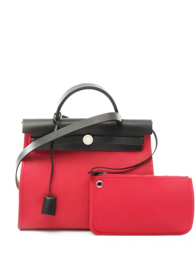 Pre-owned Hermes 2017 Hergag Zip Pm Tote Bag