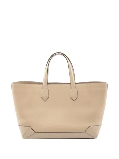 Pre-owned Hermes 2017 Maxi 30 Box Cabas Tote Bag