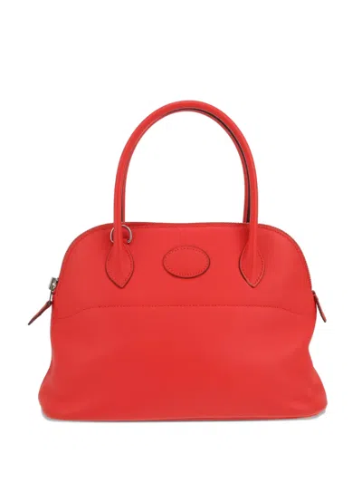 Pre-owned Hermes 2018 27 Bolide Leather Tote Bag