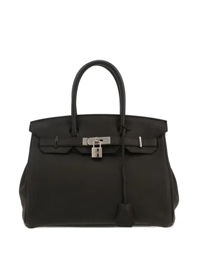 Pre-owned Hermes 2018 Birkin 30 Cm Handbag In Black