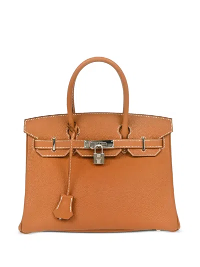 Pre-owned Hermes 2018 Birkin 30 Handbag In Brown