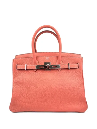 Pre-owned Hermes 2018 Birkin 30 Handbag In Orange