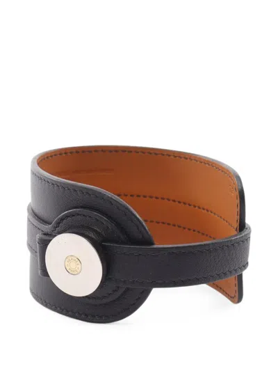 Pre-owned Hermes 2018 Cavalli Bangle In Black