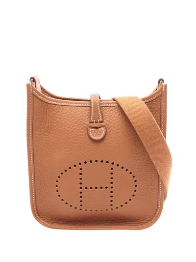 Pre-owned Hermes 2018 Clemence Evelyne 16 Amazone Crossbody Bag