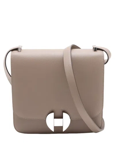 Pre-owned Hermes 2018 Evercolor 2002 Bag 20 Crossbody Bag In Brown