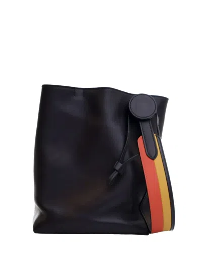 Pre-owned Hermes 2018 Evercolor And Swift Licol 17 Bucket Bag In Black