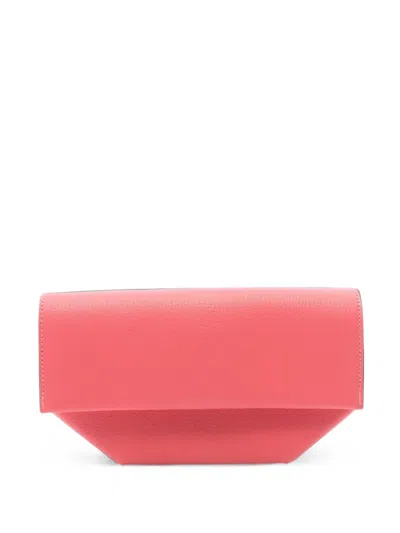 Pre-owned Hermes 2018 Opry Clutch Bag In Pink