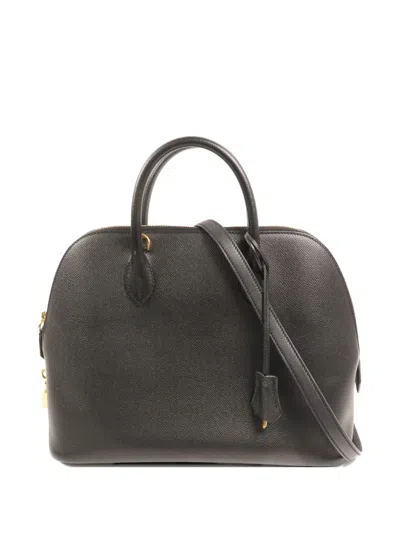 Pre-owned Hermes 2019 Bolide Epsom Shoulder Bag In Black