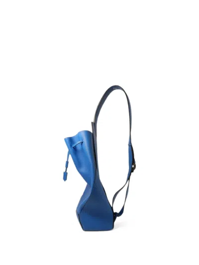 Pre-owned Hermes 2019 Flash Sailor Leather Backpack In Blue