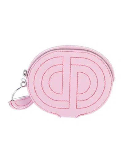 Pre-owned Hermes 2019 In-the-loop Compact Wallet In Pink