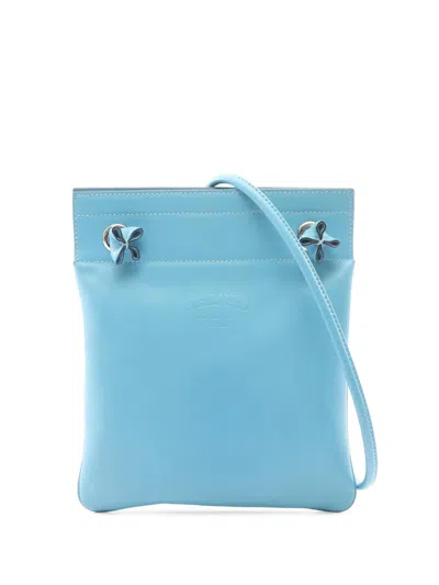 Pre-owned Hermes 2019 Mini Swift Aline Bag Shoulder Bag In Blue