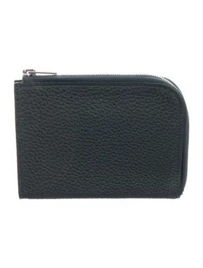 Pre-owned Hermes 2019 Remix Wallet In Green