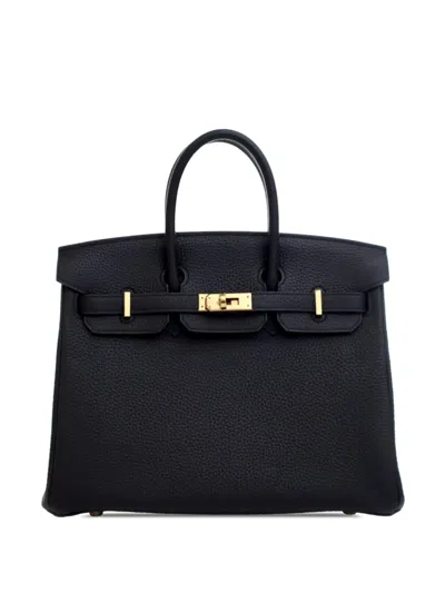 Pre-owned Hermes 2019 Togo Birkin Retourne 25 Handbag