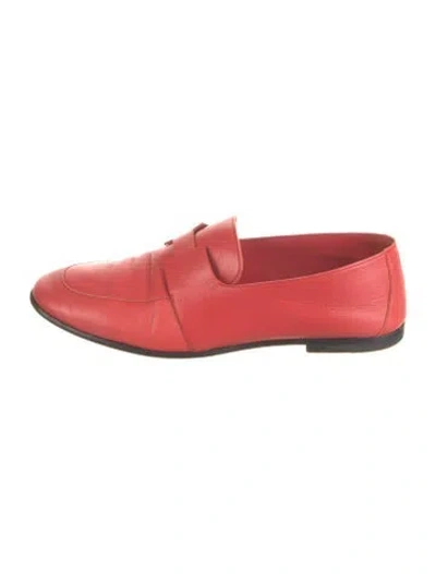 Pre-owned Hermes 2020 Ancora Loafers In Pink