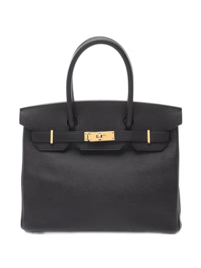 Pre-owned Hermes 2020 Birkin 30 Handbag In Black