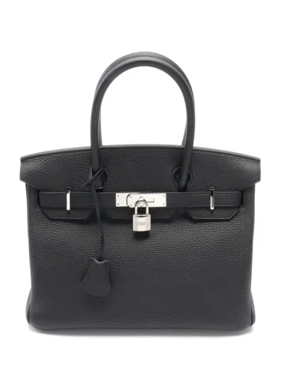 Pre-owned Hermes 2020 Birkin 30 Handbag In Black