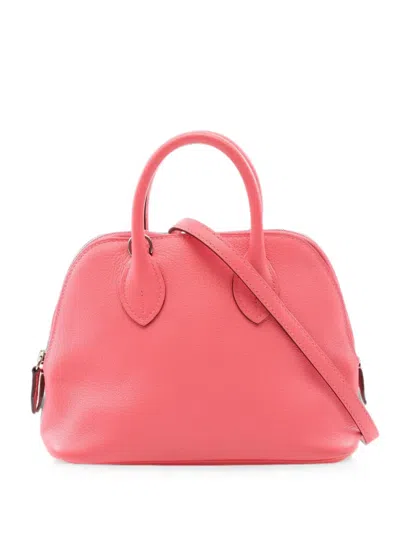Pre-owned Hermes 2020 Bolide 1923 Mini Bag In Pink