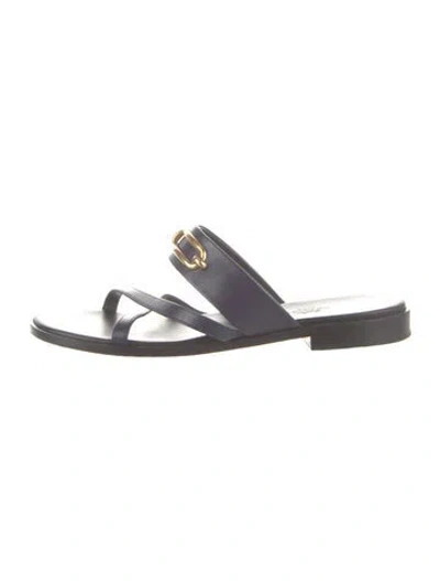 Pre-owned Hermes 2020 Claire Slides In Multi