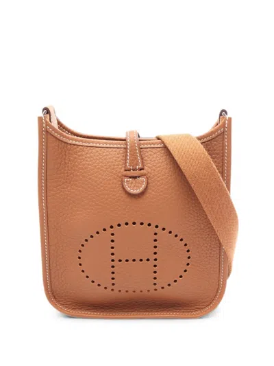 Hermes 2020 Evelyn Amazon Shoulder Bag In Brown