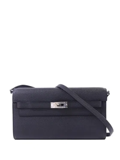 Hermes 2020 Kelly To Go Cross Body Bag In Black