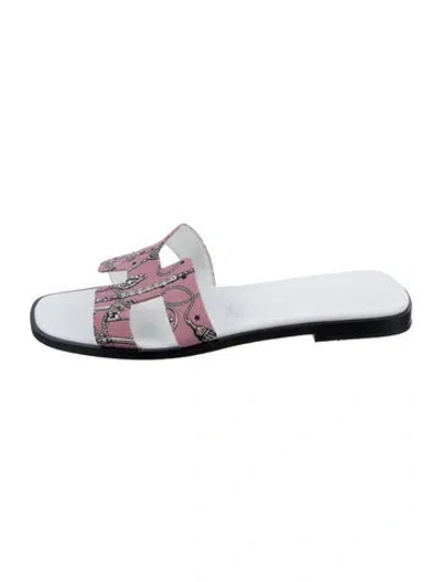 Pre-owned Hermes 2020 Oran Slides