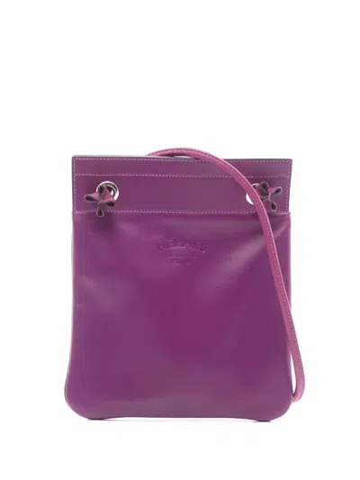 Pre-owned Hermes 2020 Sac Aline Satchel In Purple