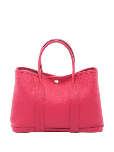 Pre-owned Hermes 2020 Tpm Garden Party Tote Bag