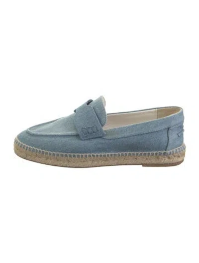 Pre-owned Hermes 2020 Trip Espadrilles In Blue