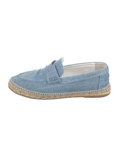 Pre-owned Hermes 2020 Trip Espadrilles In Blue
