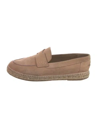 Pre-owned Hermes 2020 Trip Espadrilles In Neutral