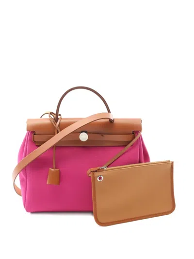 Pre-owned Hermes 2020 Zip Pm Handbag In Pink