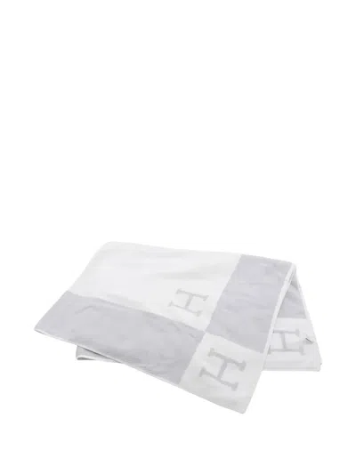 Pre-owned Hermes 2020s Avalon Towel In Blue