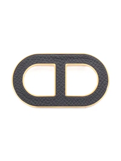 Pre-owned Hermes 2020s Chaîne D'ancre Brooch