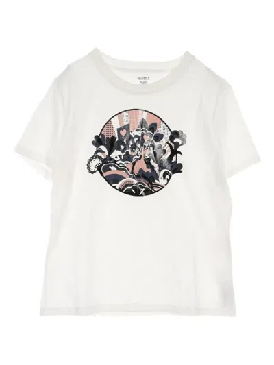 Pre-owned Hermes 2020s Cotton T-shirt