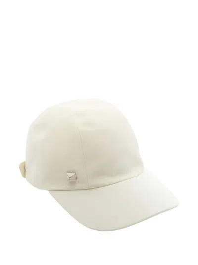 Pre-owned Hermes 2020s Davis Pois Medor Cap In Neutral