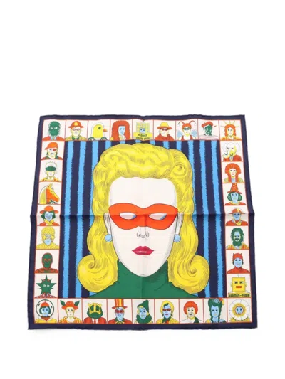 Pre-owned Hermes 2020s Dress Code Scarf In White