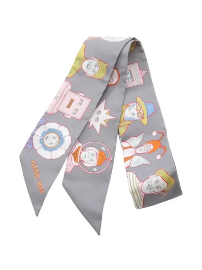 Pre-owned Hermes 2020s Dresse Code Ribbon Scarf
