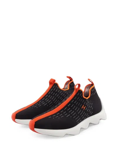 Pre-owned Hermes 2020s Eclair Slip-on Trainers In Black