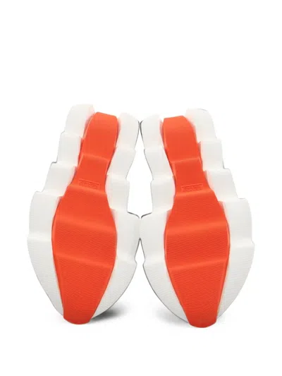 Pre-owned Hermes 2020s Eclair Slip-on Trainers In White