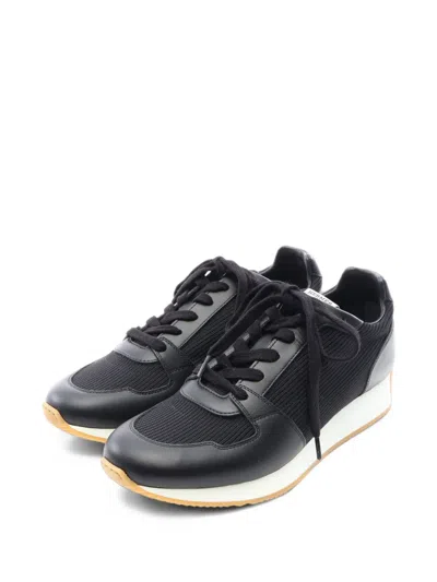 Pre-owned Hermes 2020s Escape Sneakers In Black