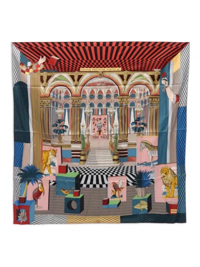 Pre-owned Hermes 2020s Grand Theatre Scarf