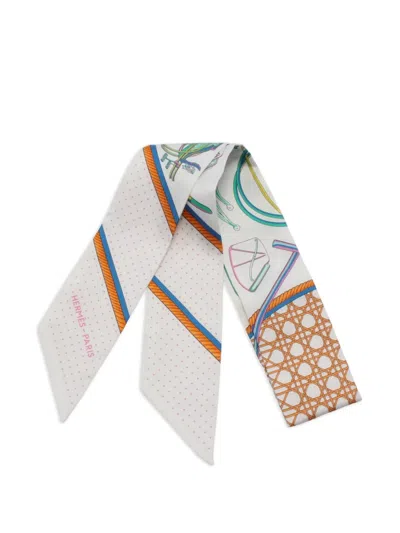 Pre-owned Hermes 2020s Les Voitures A Transformation Silk Scarf