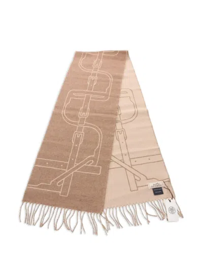 Pre-owned Hermes 2020s Mors A Jouets Cashmere Scarf