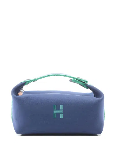 Pre-owned Hermes 2020s Pm Bride-a-brac Tote Bag In Blue