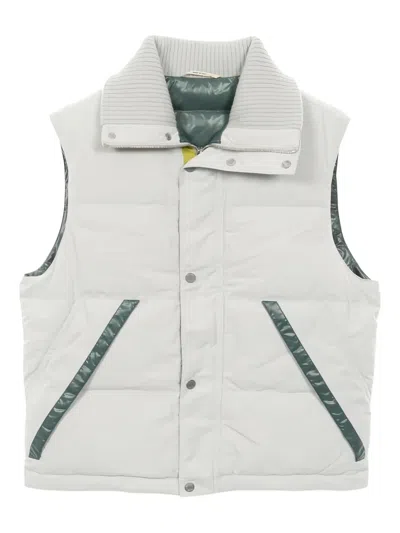 Pre-owned Hermes 2020s Quilted Gilet In Green