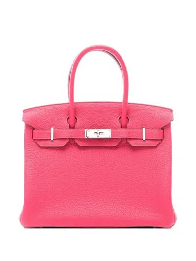 Hermes 2021 30 Birkin Handbag In Pink